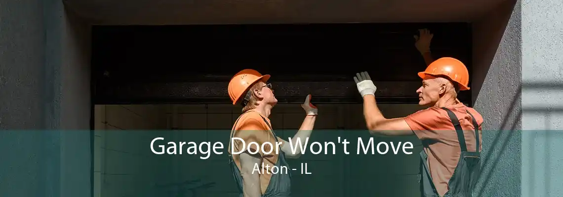 Garage Door Won't Move Alton - IL