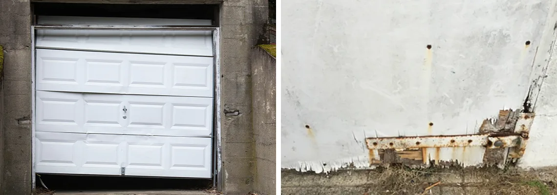 Rotten Commercial Garage Door Repair in Alton, IL