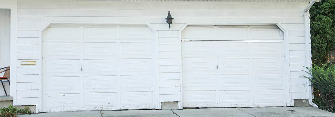 Roller Garage Door Dropped Down Replacement in Alton, IL