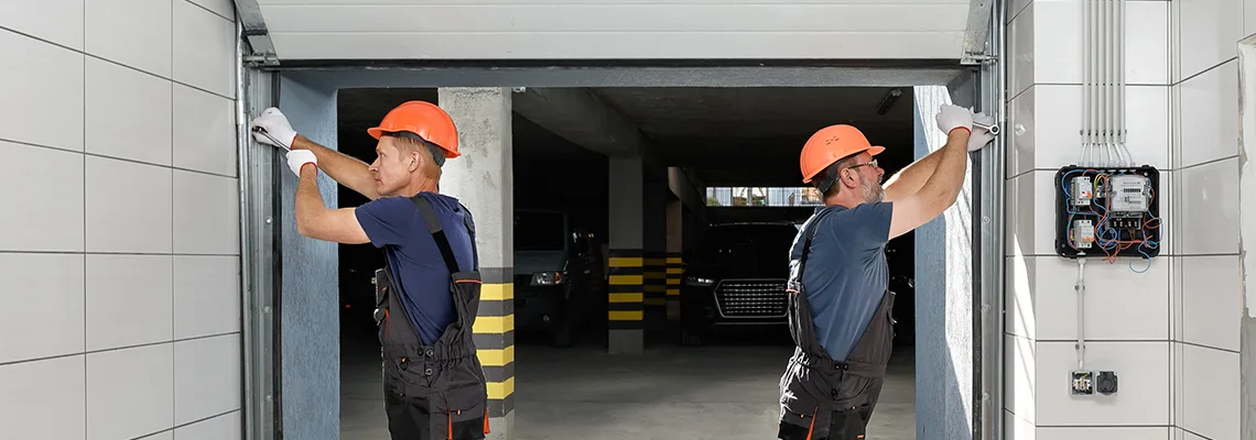 Wooden Garage Door Frame Repair in Alton, Illinois